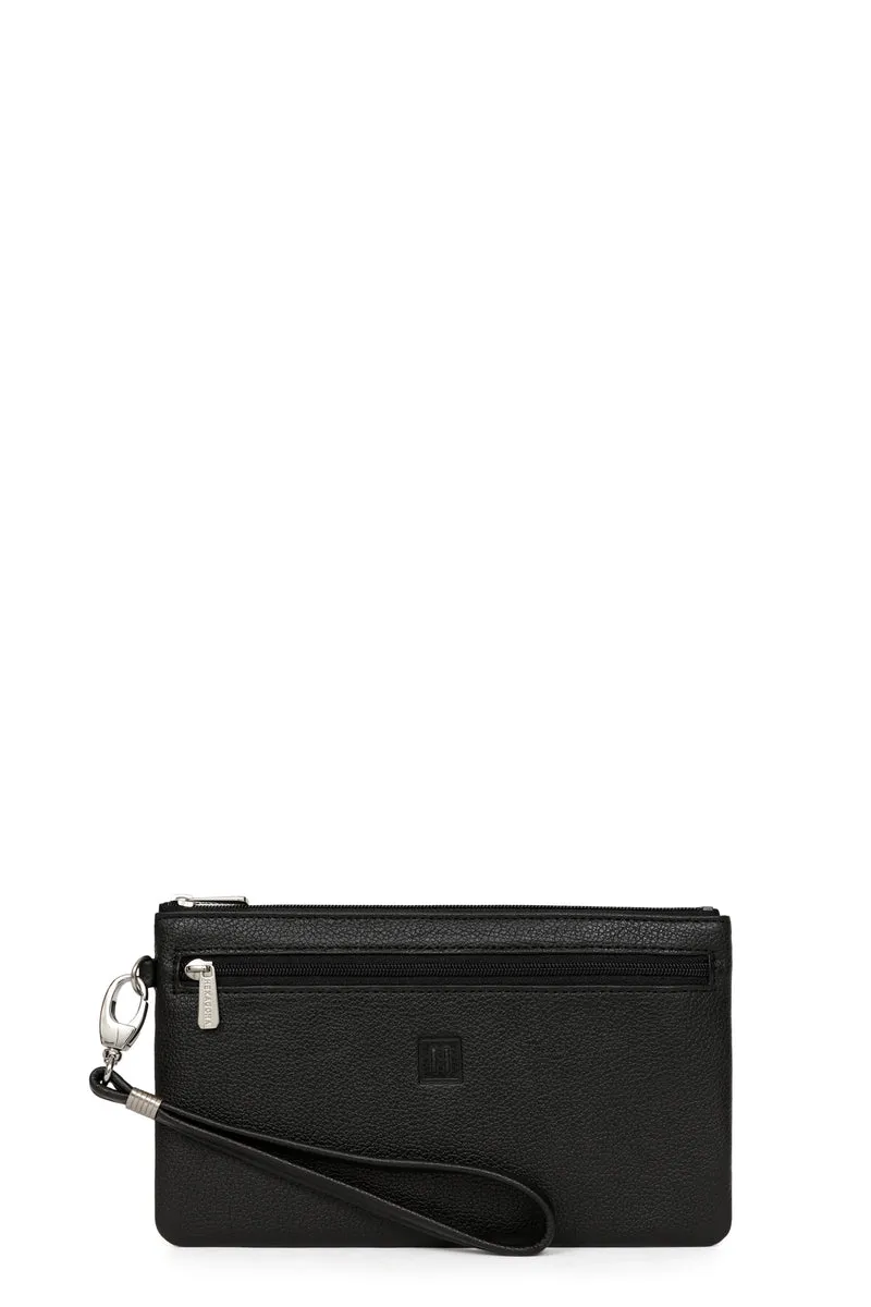 Pochette dragonne - Cuir