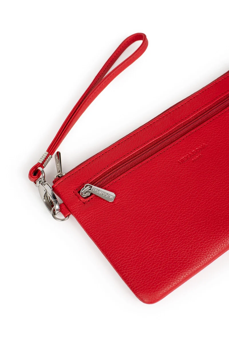 Pochette dragonne - Cuir