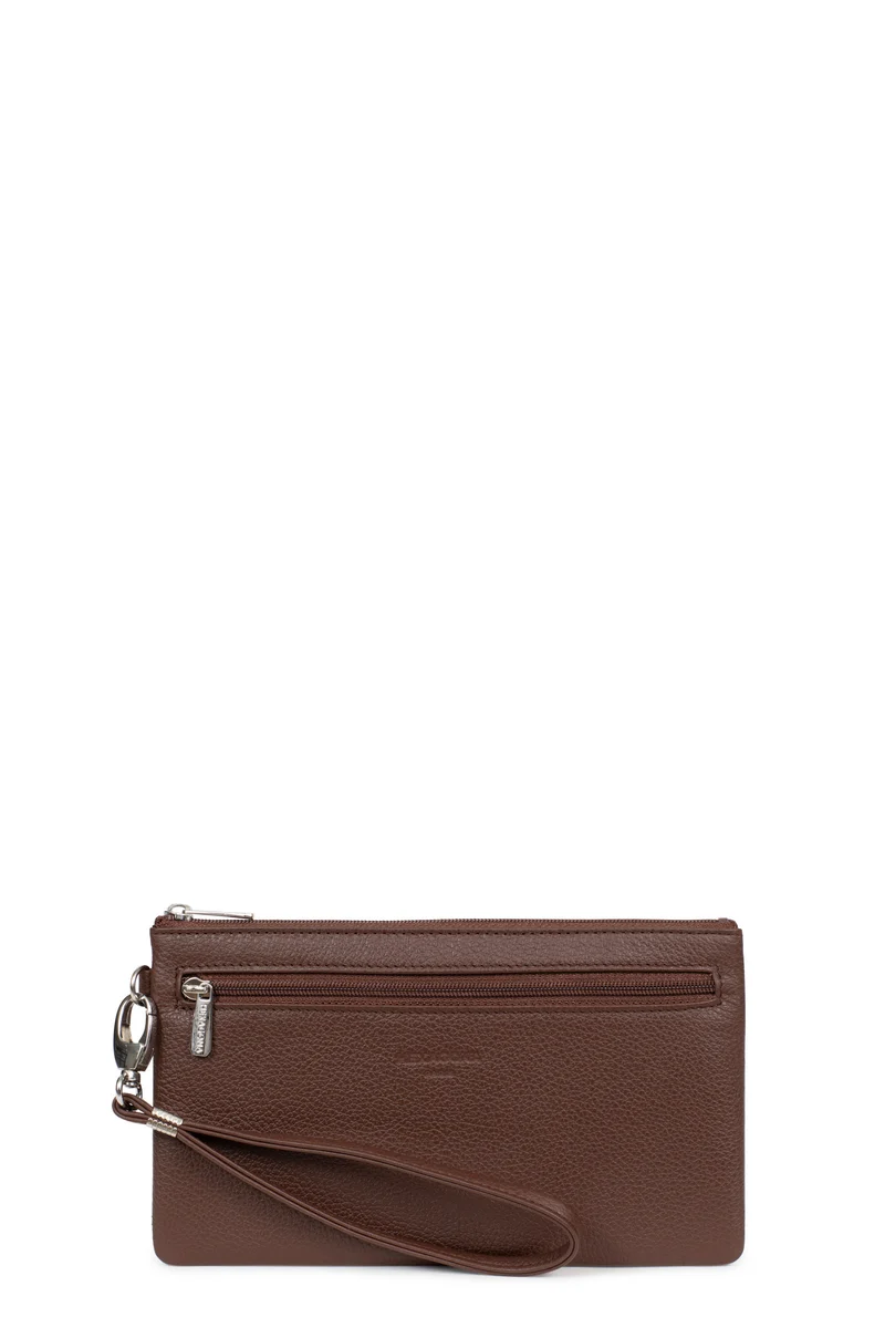 Pochette dragonne - Cuir