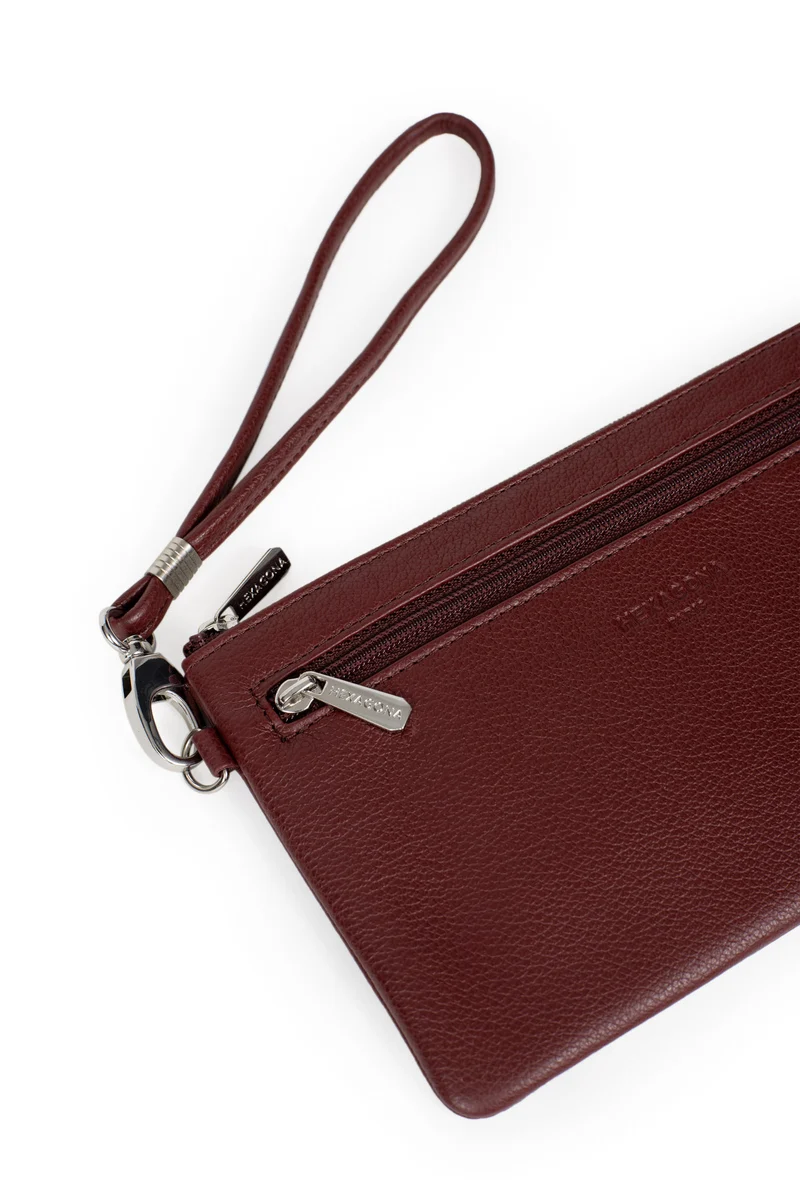 Pochette dragonne - Cuir