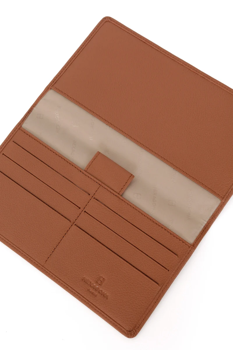 Porte-chéquier - 1 volet - Cuir