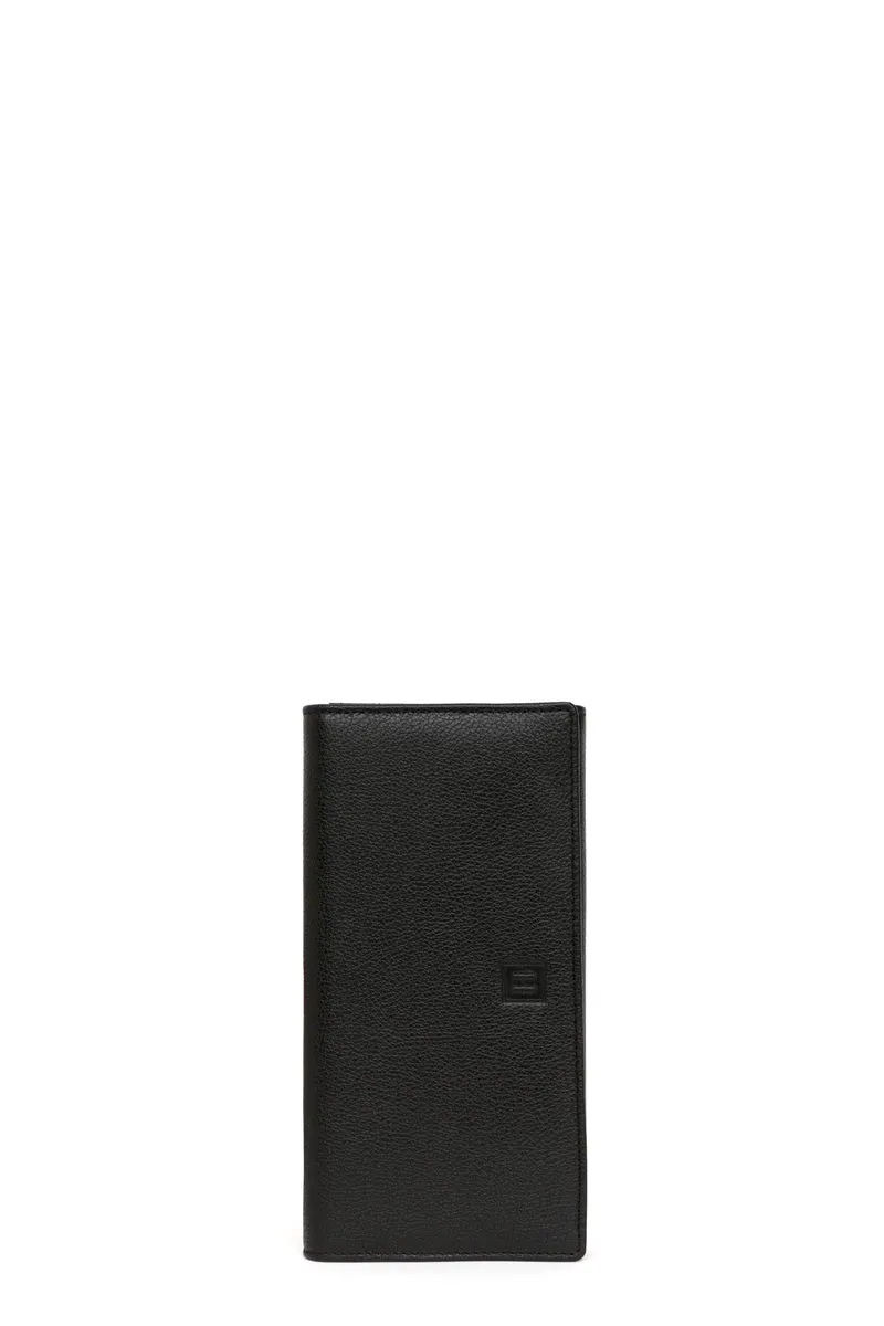 Portefeuille long - 1 volet - Cuir
