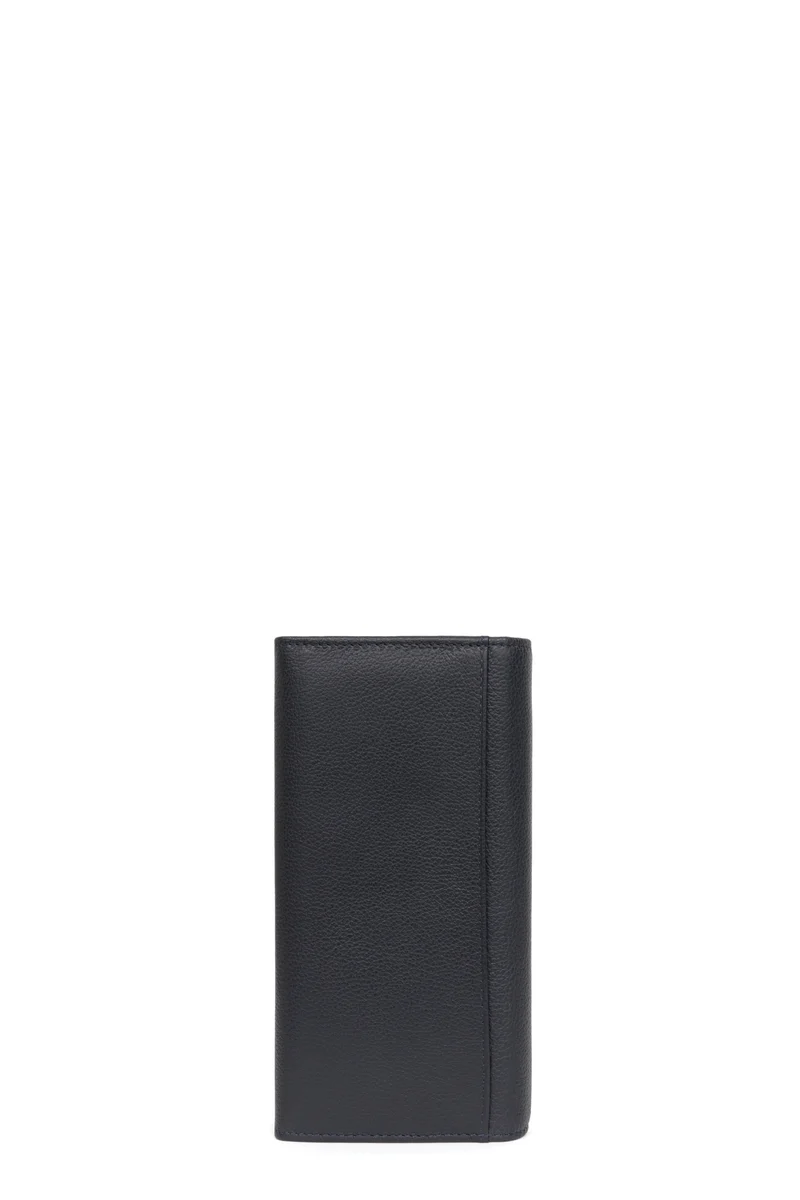 Portefeuille long - 1 volet - Cuir