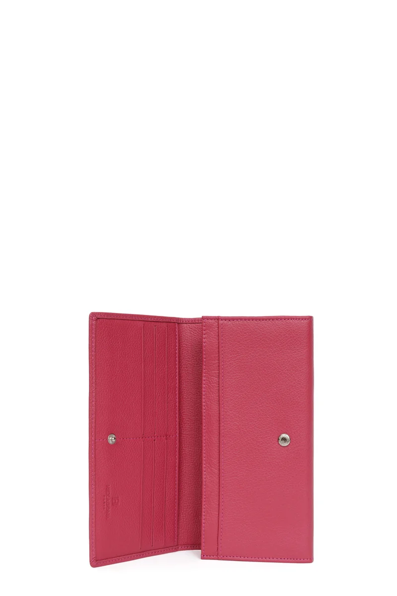 Portefeuille long - 1 volet - Cuir