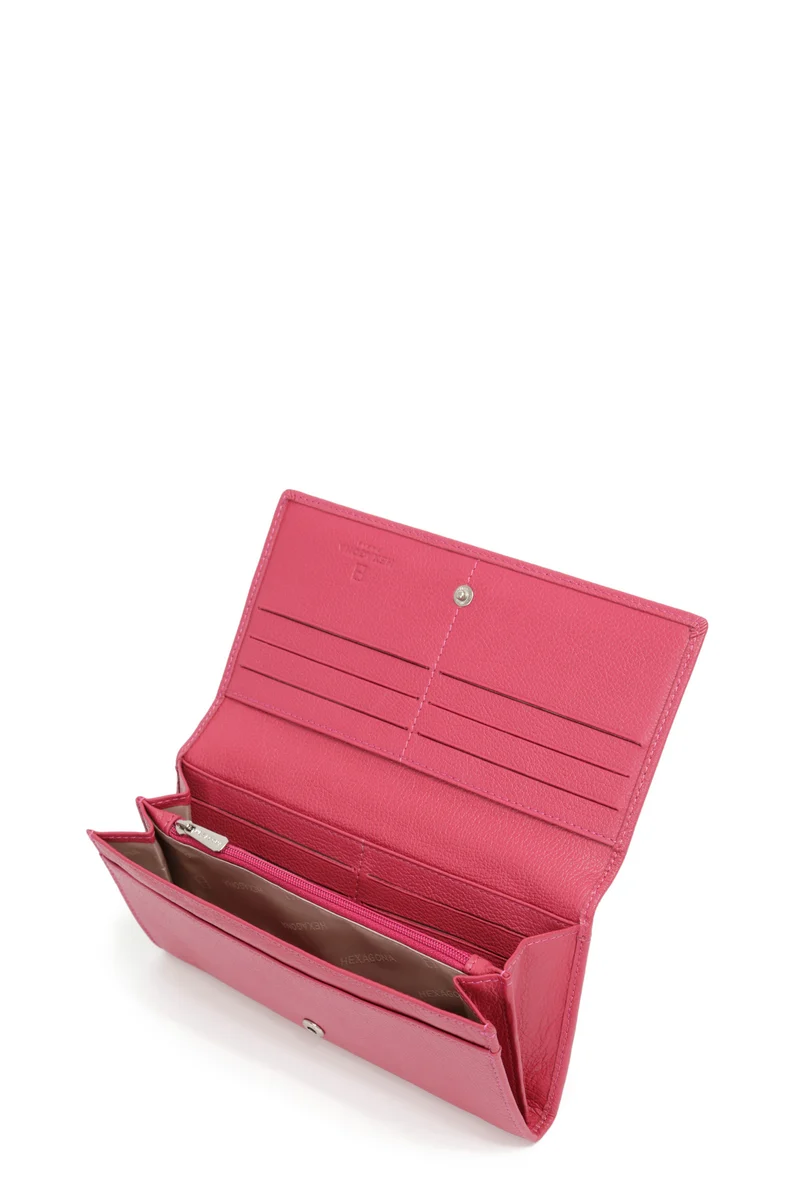 Portefeuille long - 1 volet - Cuir