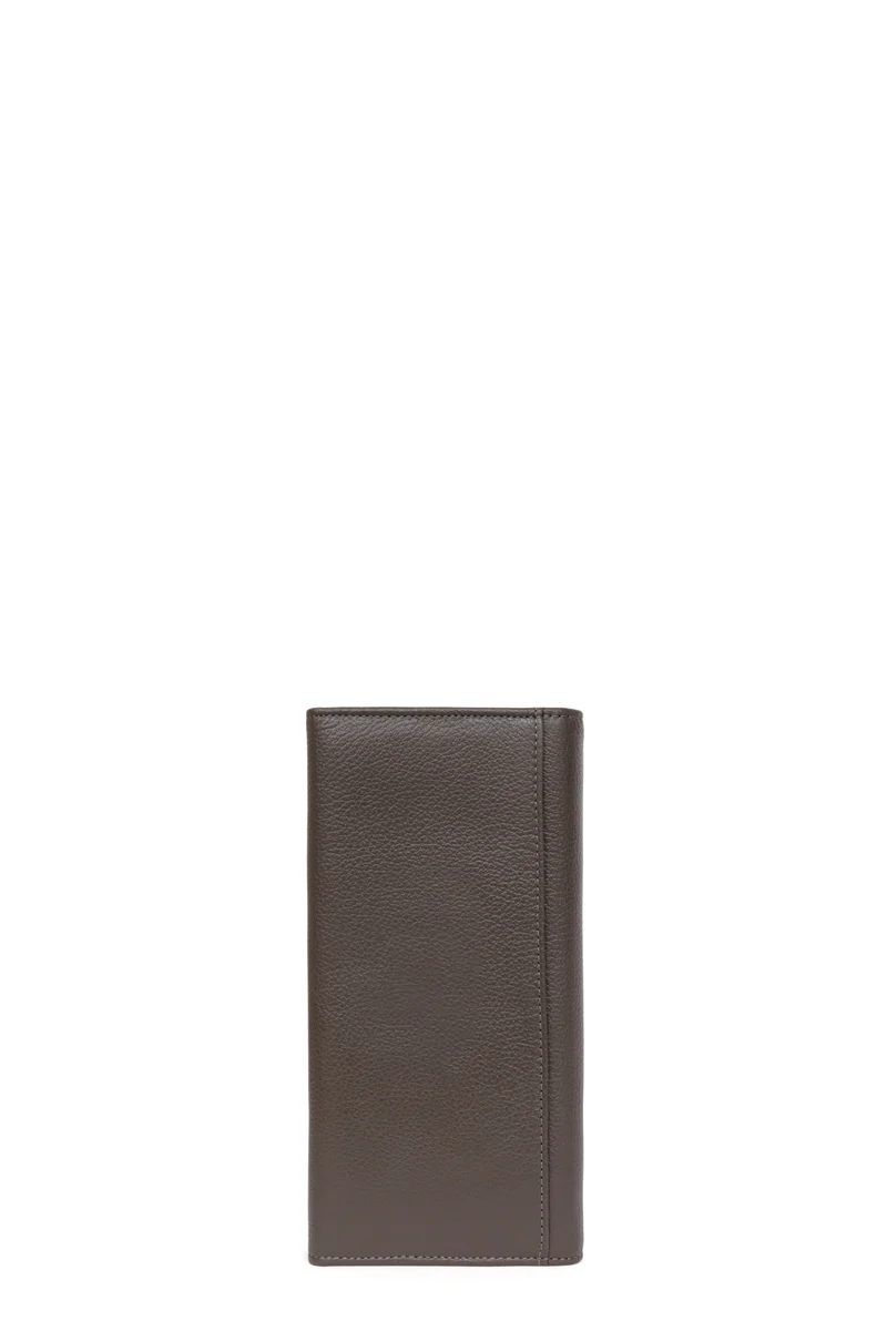 Portefeuille long - 1 volet - Cuir