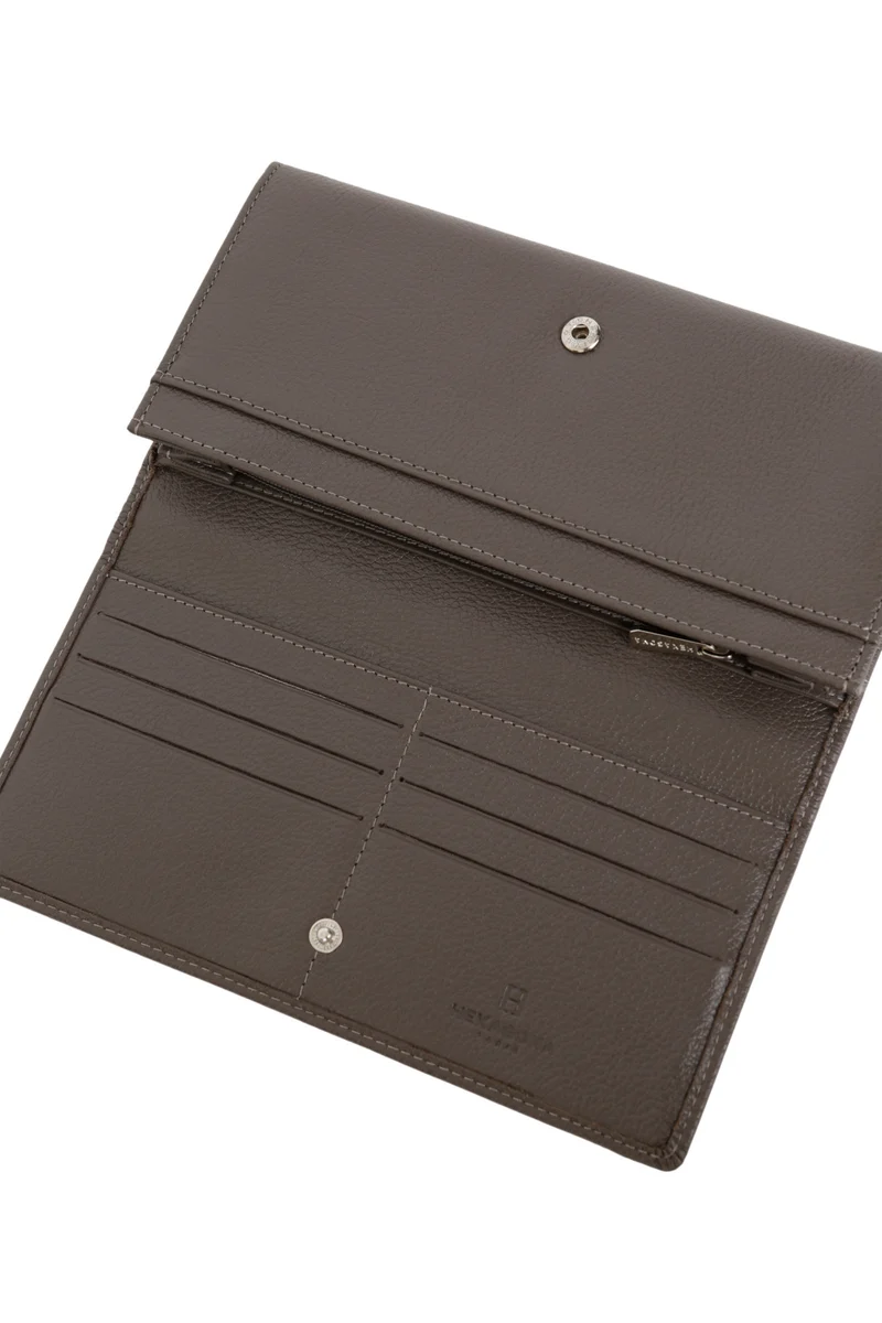 Portefeuille long - 1 volet - Cuir