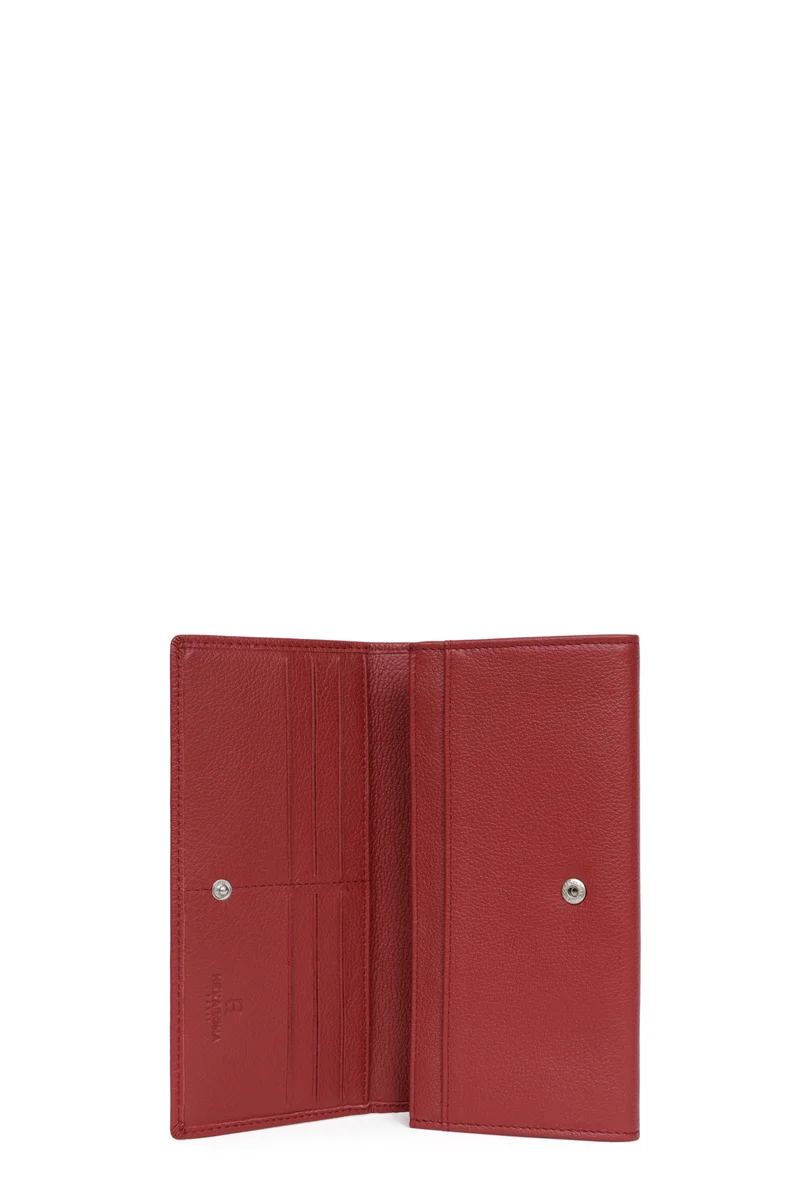 Portefeuille long - 1 volet - Cuir