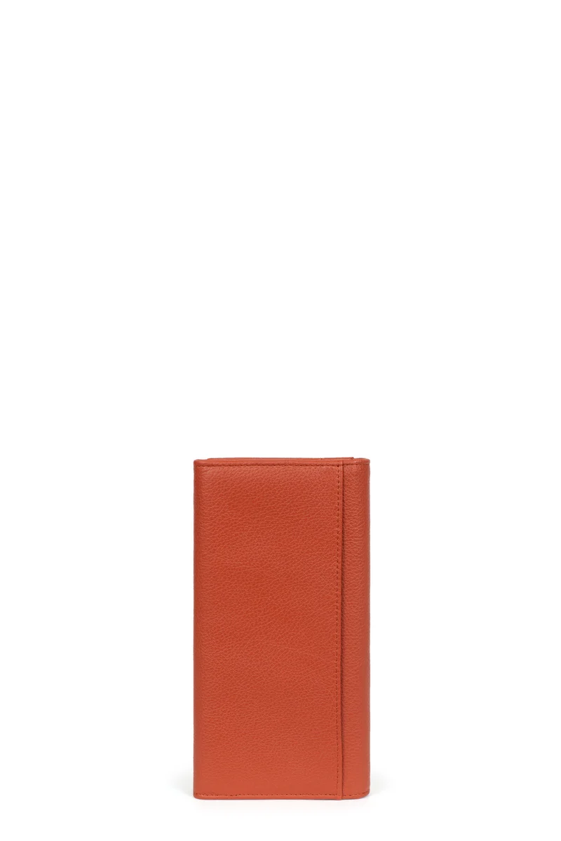 Portefeuille long - 1 volet - Cuir