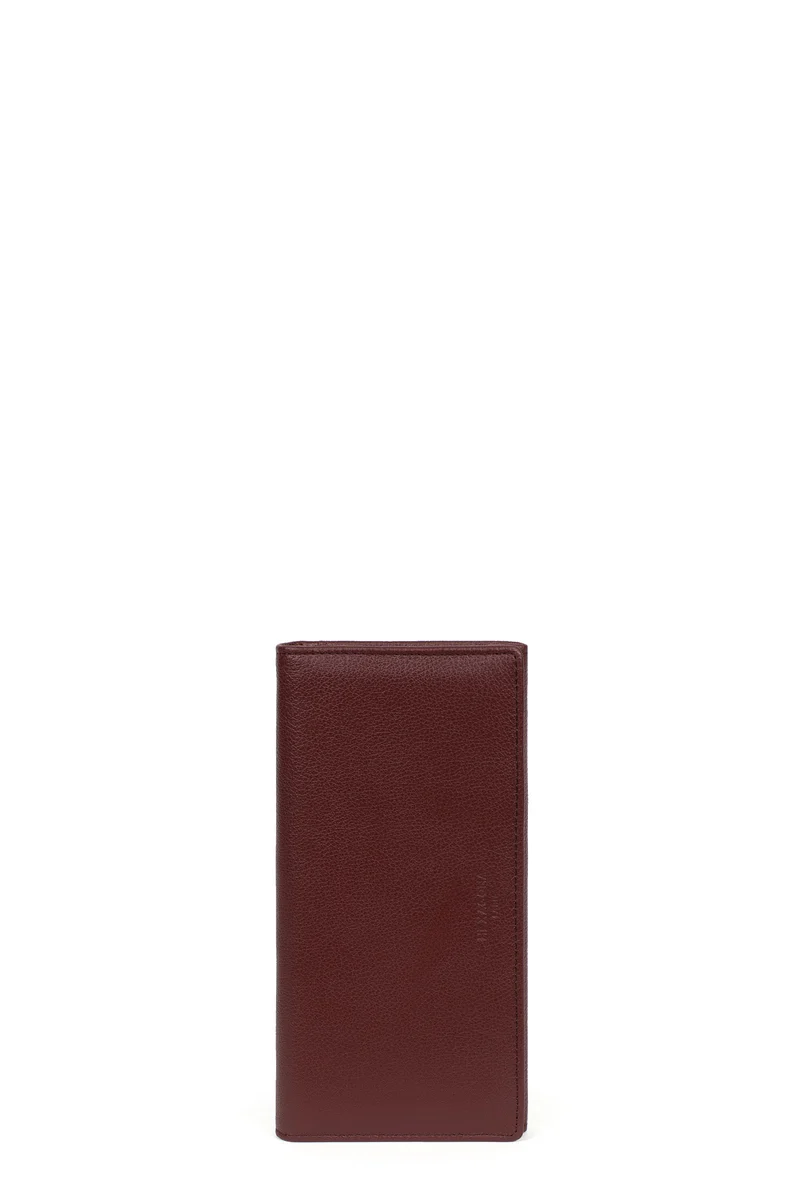 Portefeuille long - 1 volet - Cuir