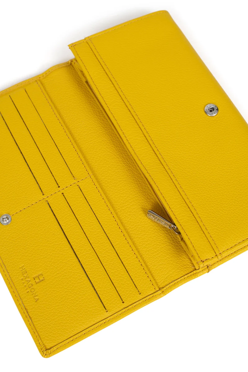 Portefeuille long - 1 volet - Cuir