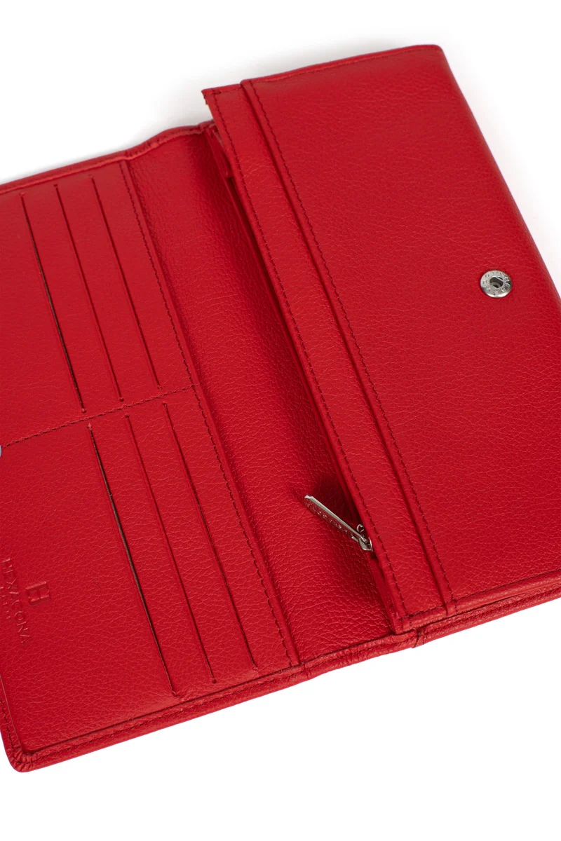 Portefeuille long - 1 volet - Cuir