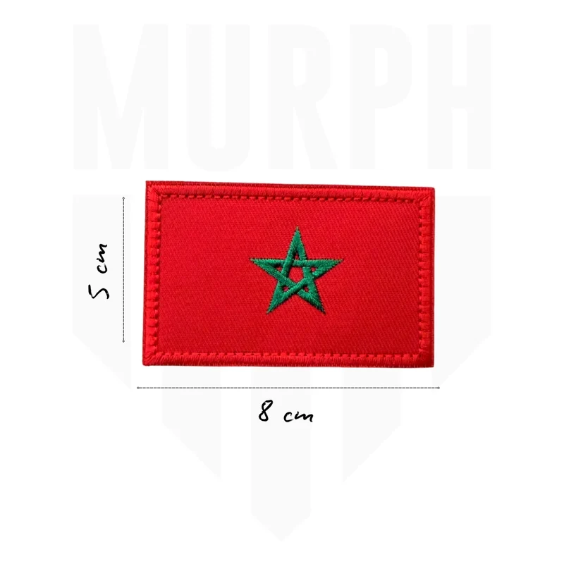 Patch Velcro - Drapeau Maroc