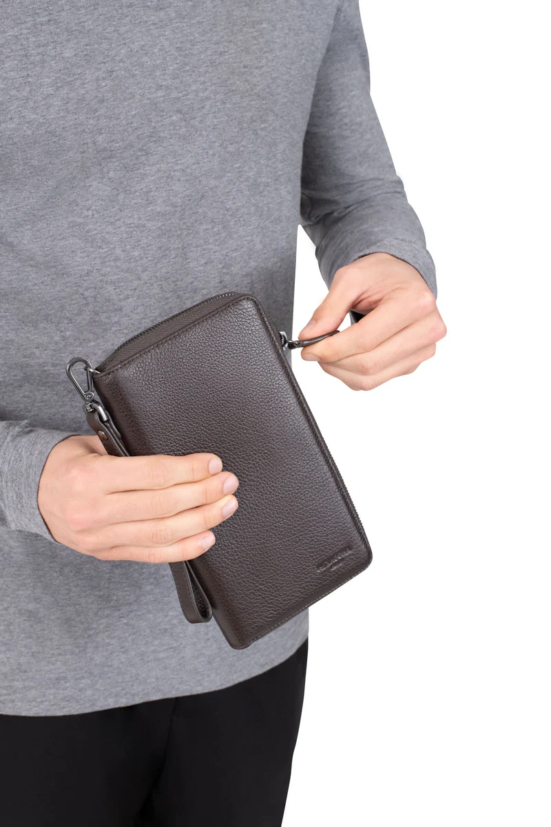 Compagnon de voyage - Stop RFID - Cuir