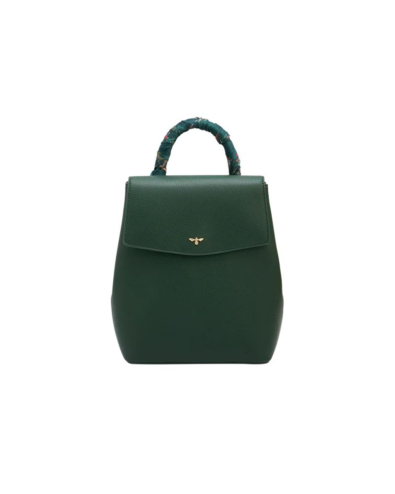 Laura Small Backpack in Forest Green