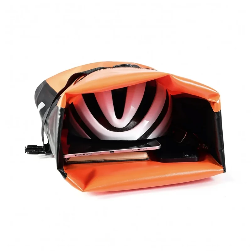 Sacoche vélo Porte-Bagages 2x10L Orange
