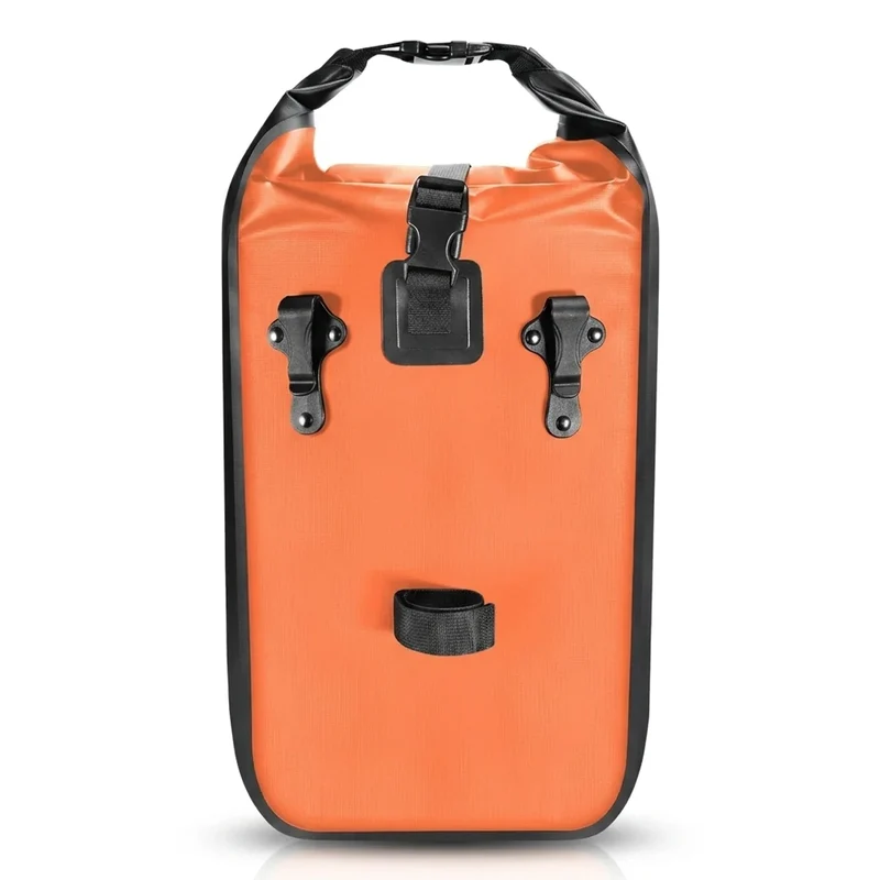Sacoche vélo Porte-Bagages 2x10L Orange