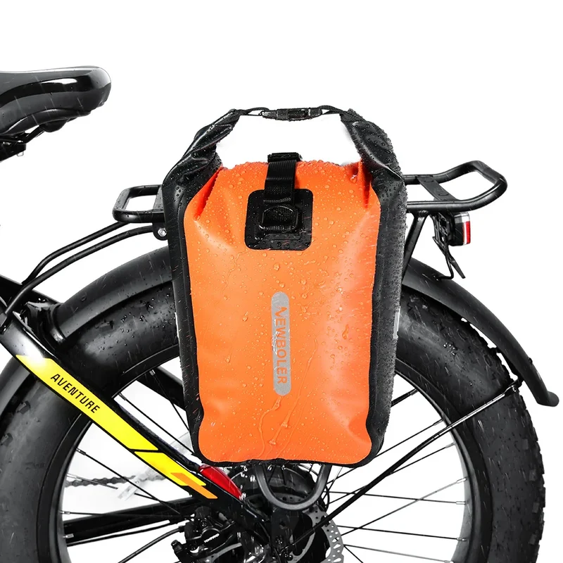 Sacoche vélo Porte-Bagages 2x10L Orange