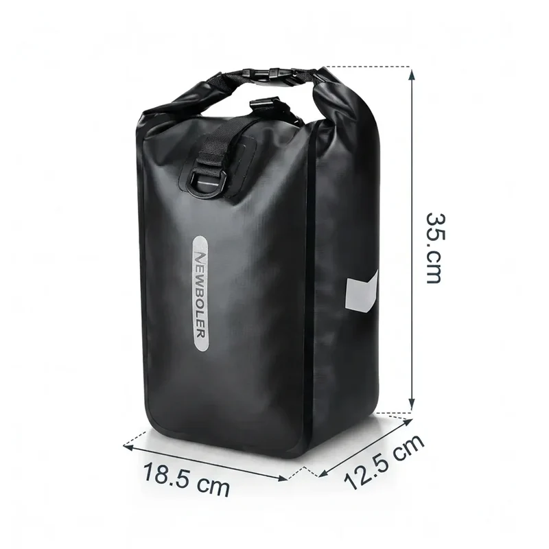 Sacoche vélo Porte-Bagages 2x10L