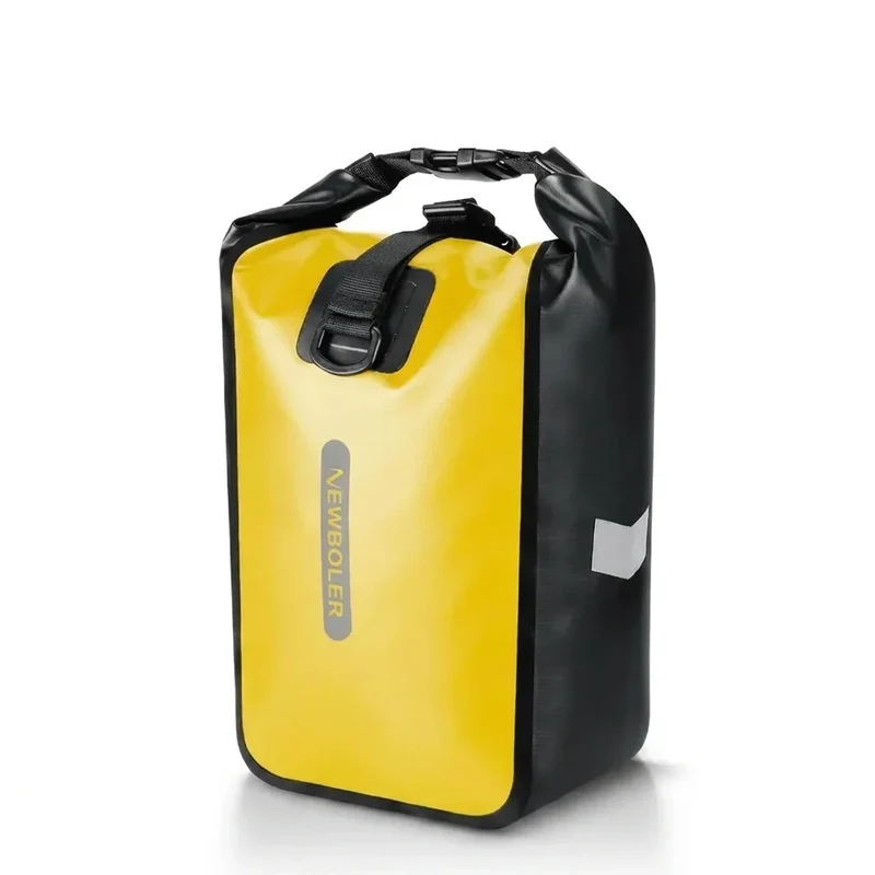 Sacoche vélo Porte-Bagages 2x10L Jaune