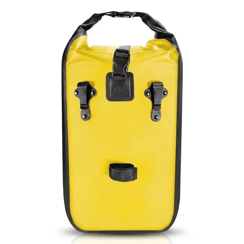 Sacoche vélo Porte-Bagages 2x10L Jaune