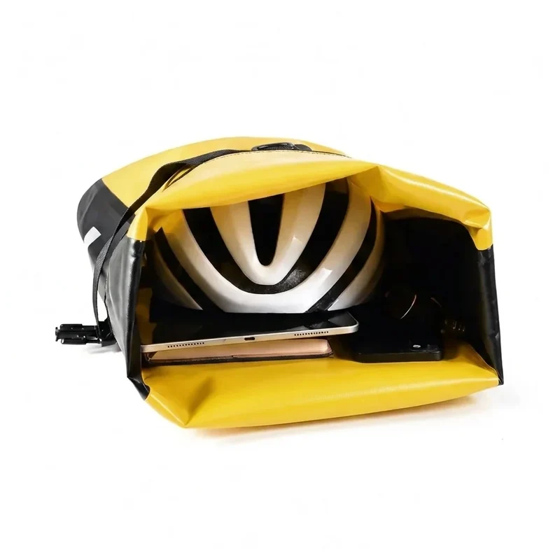 Sacoche vélo Porte-Bagages 2x10L Jaune