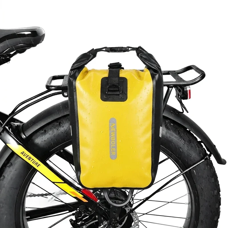 Sacoche vélo Porte-Bagages 2x10L Jaune