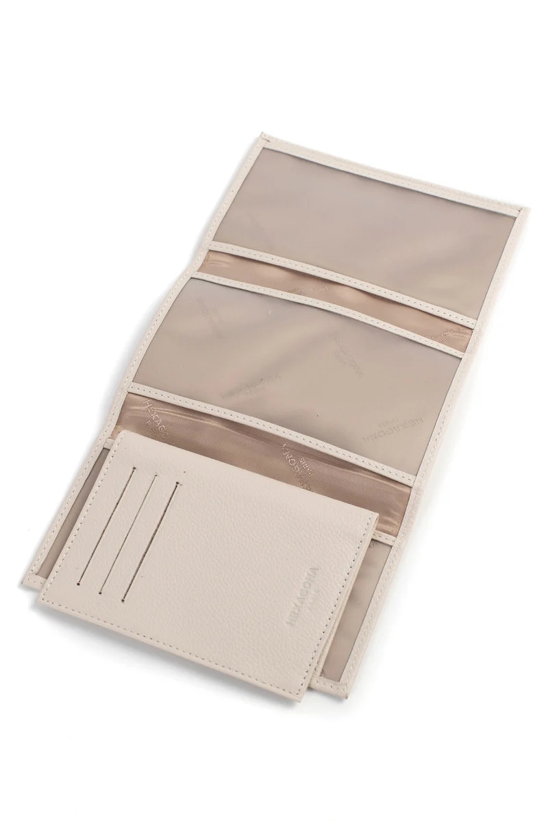 Porte-papiers - 3 volets - Cuir