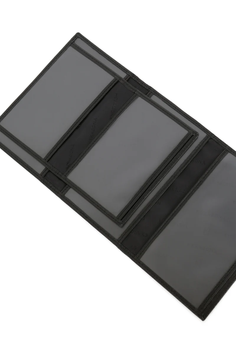 Porte-papiers - 3 volets - Cuir