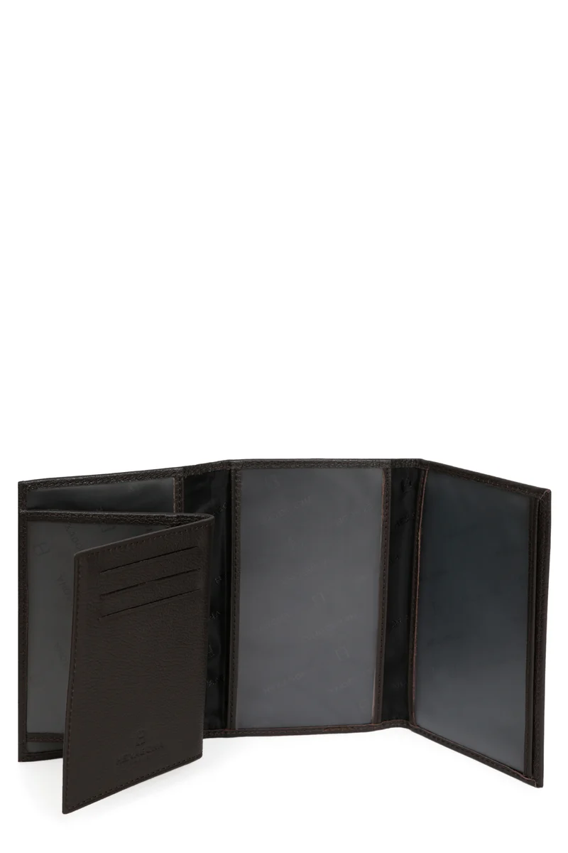 Porte-papiers - 3 volets - Cuir