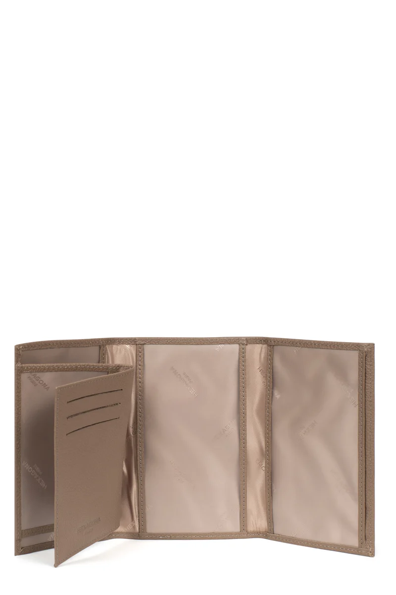 Porte-papiers - 3 volets - Cuir