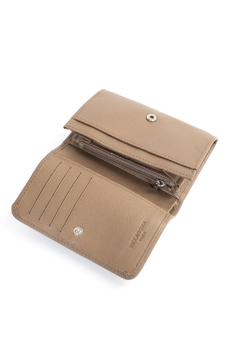 Portefeuille - 1 volet - Cuir