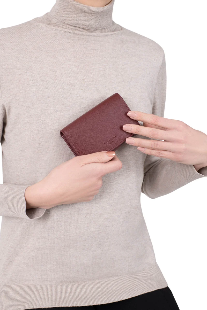Portefeuille - 1 volet - Cuir
