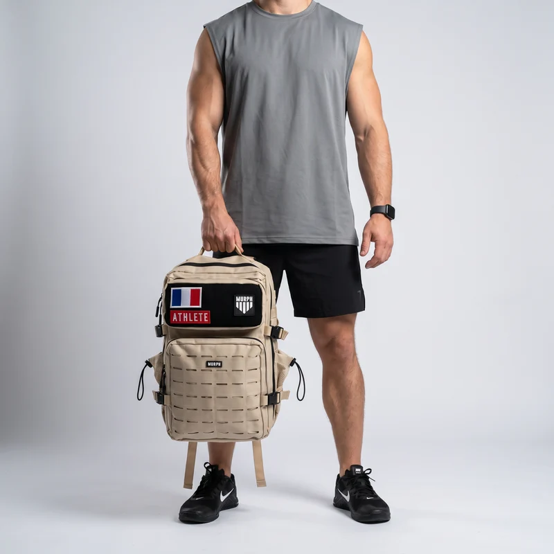 Sac à Dos Tactique 45L Hero - Sable