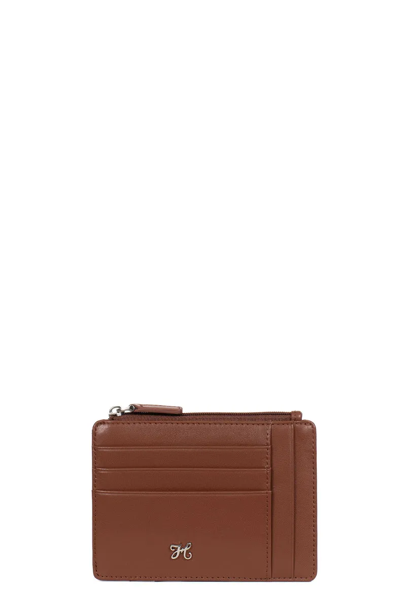 Charlotte - Porte-cartes - Cuir de vachette lisse