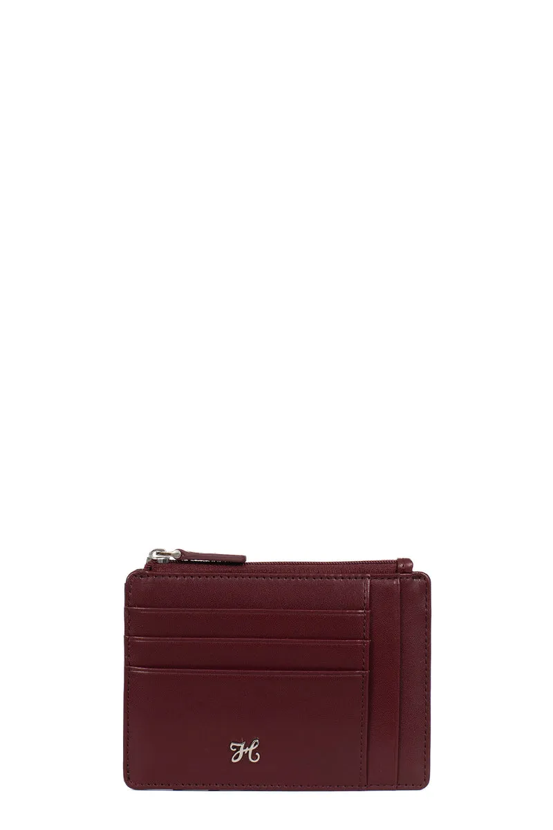 Charlotte - Porte-cartes - Cuir de vachette lisse