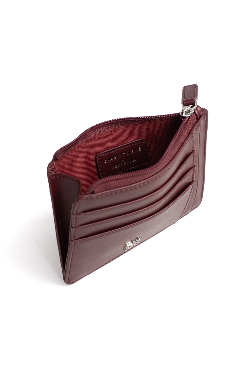 Charlotte - Porte-cartes - Cuir de vachette lisse