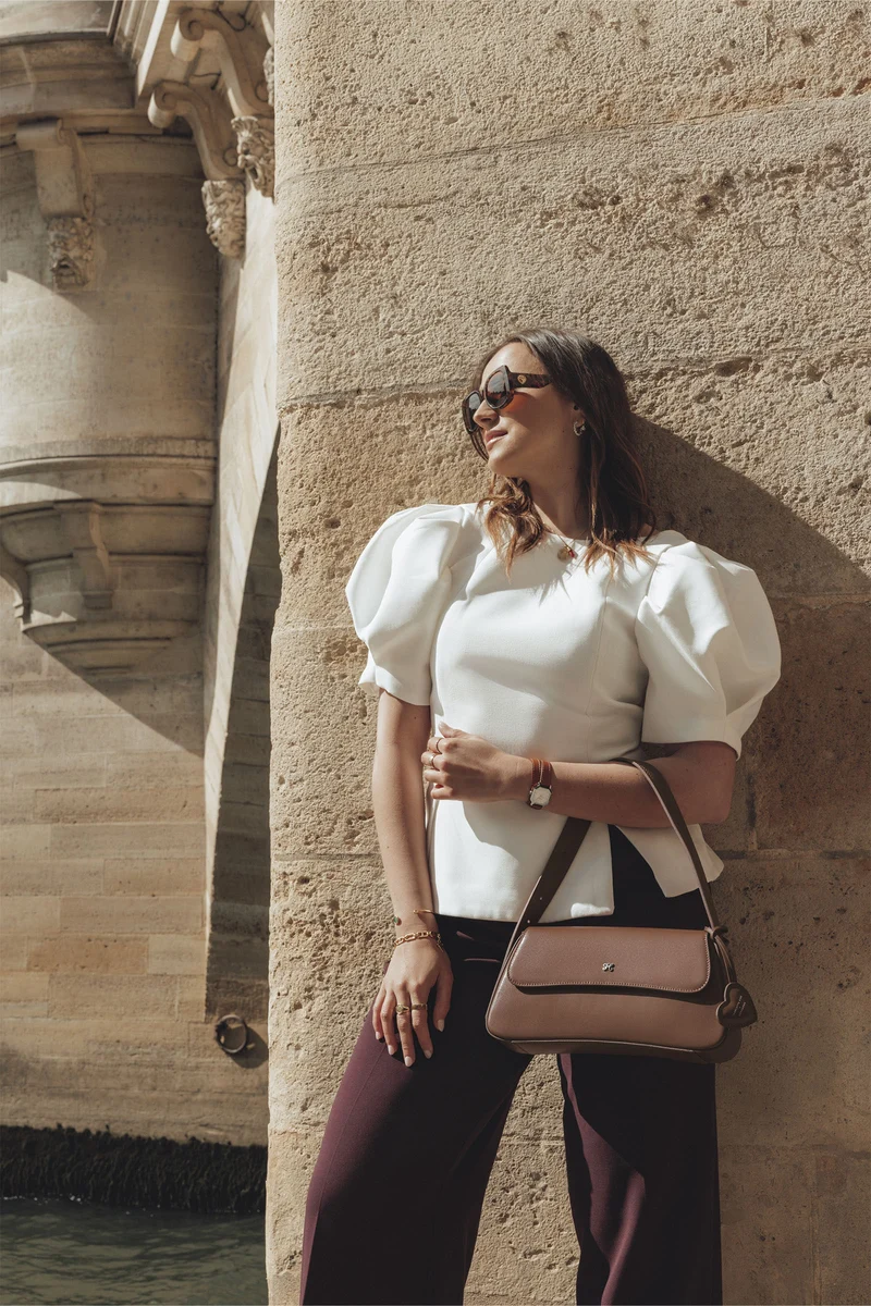 Charlotte - Sac porté épaule - Cuir