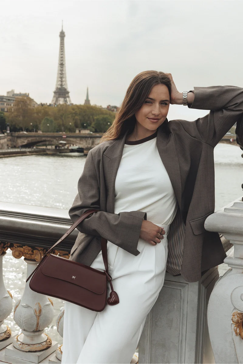 Charlotte - Sac porté épaule - Cuir