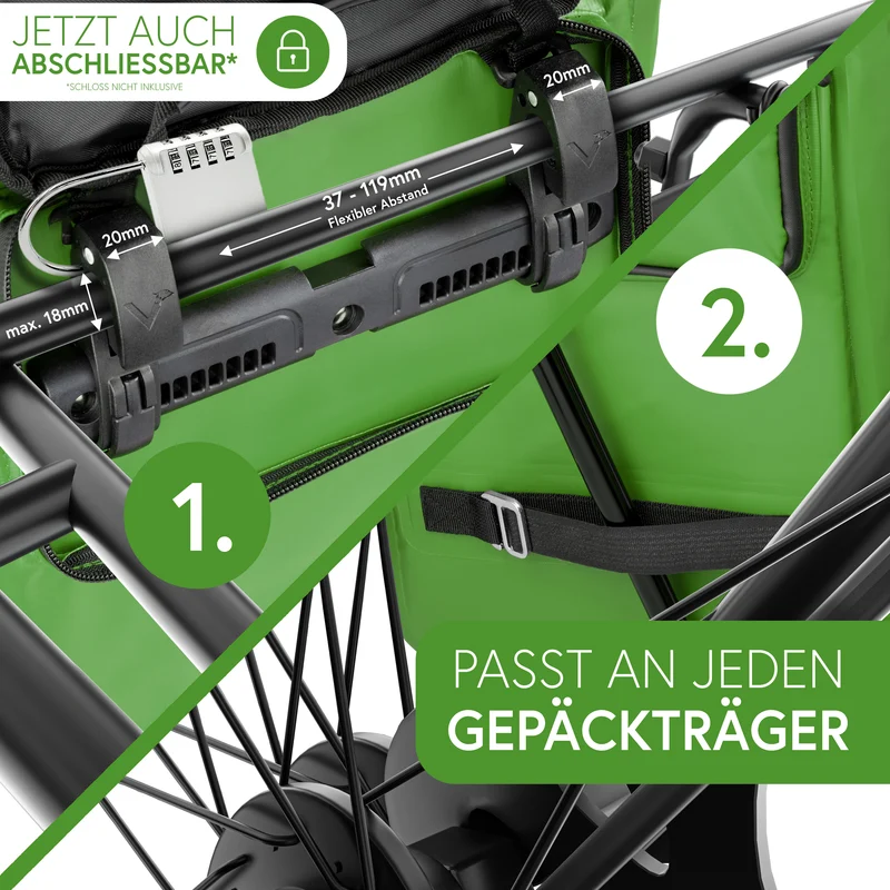 ValkOne 3in1 sacoche de vélo - parfaite pour ton quotidien !