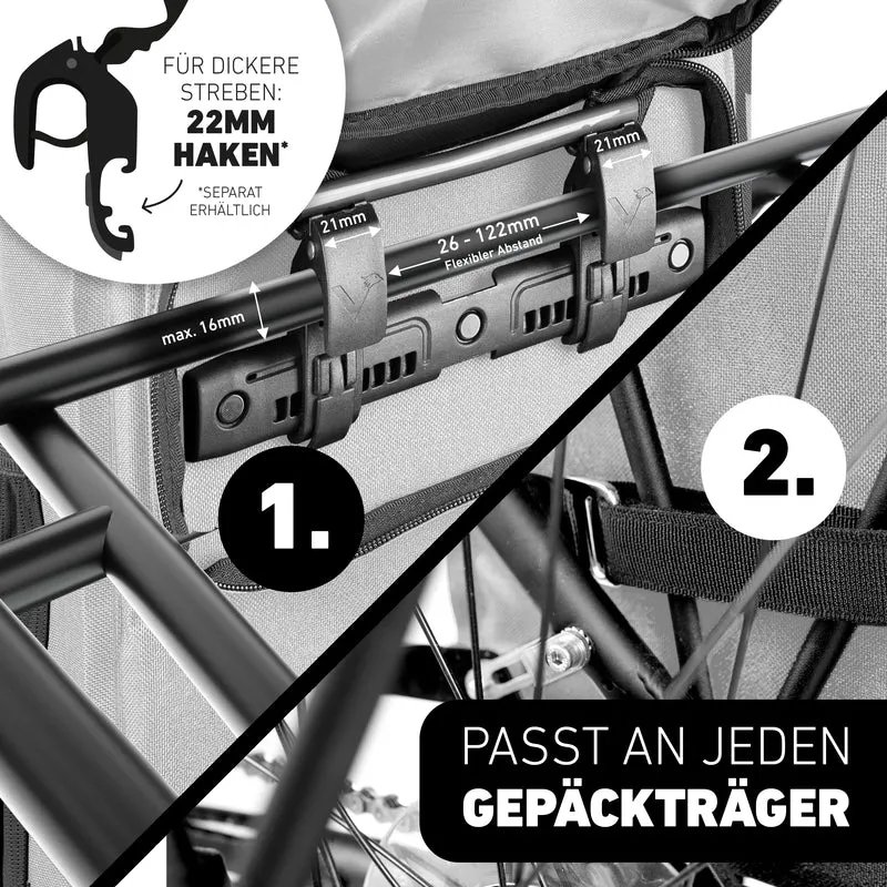 ValkOne 3in1 sacoche de vélo - parfaite pour ton quotidien !
