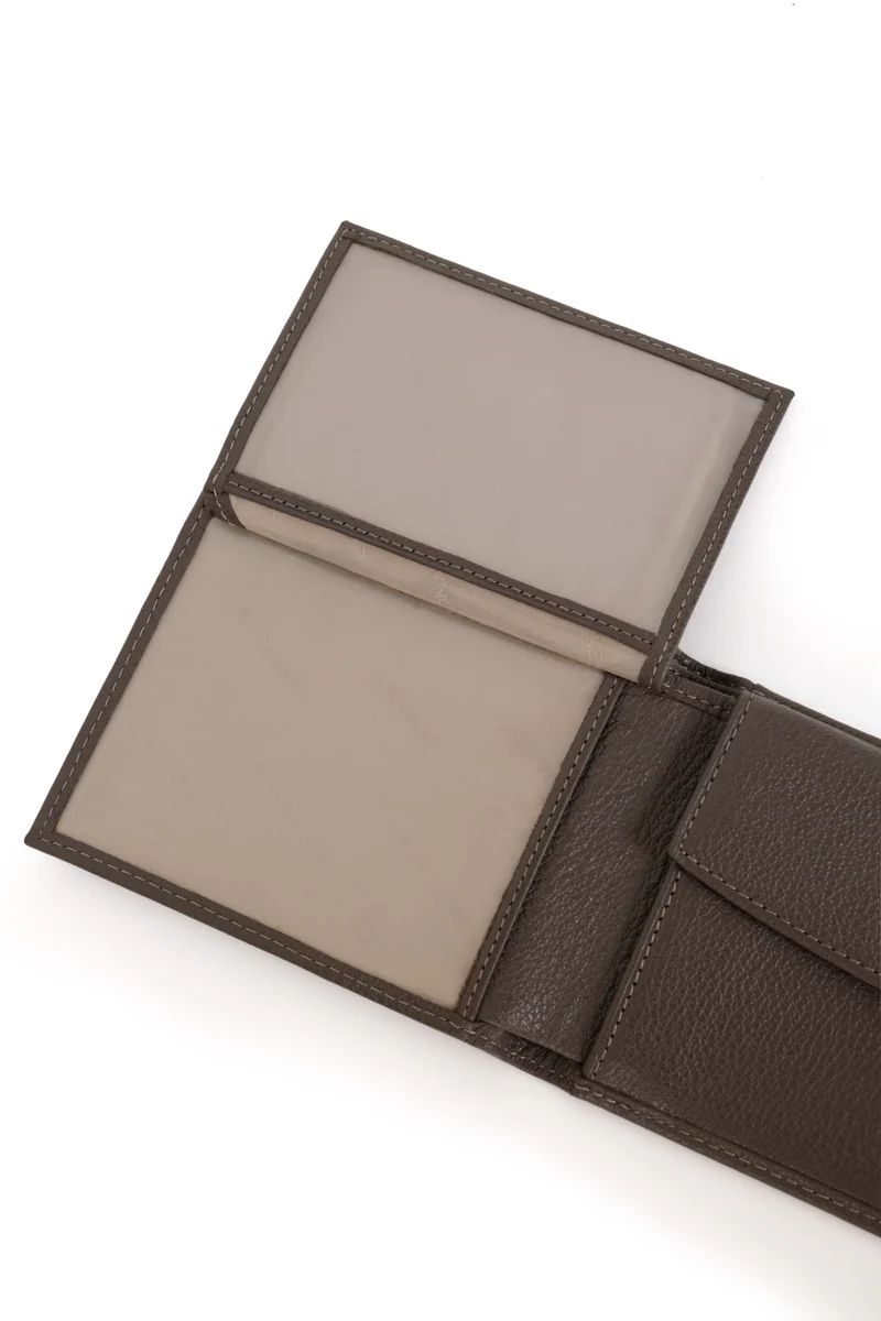 Portefeuille italien - 2 volets - Cuir