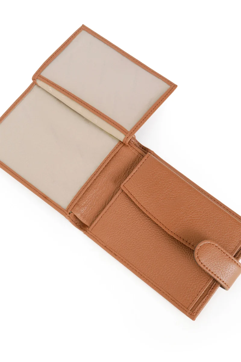 Portefeuille italien - 2 volets - Cuir