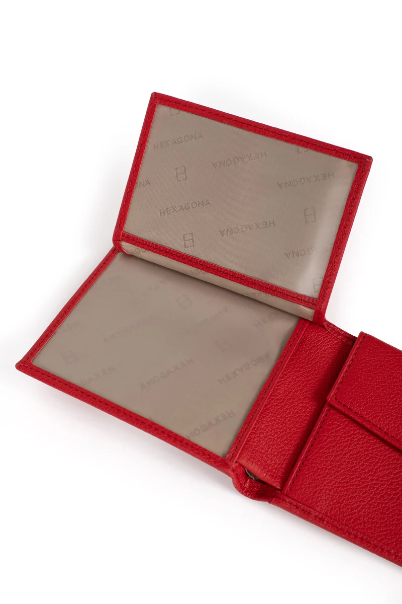 Portefeuille italien - 2 volets - Cuir