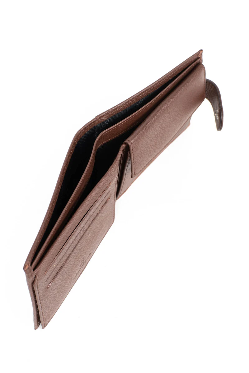 Portefeuille italien - 2 volets - Cuir