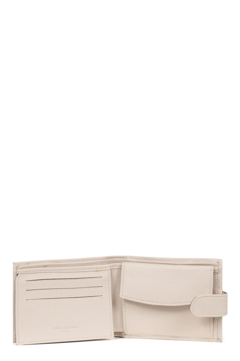 Portefeuille italien - 2 volets - Cuir
