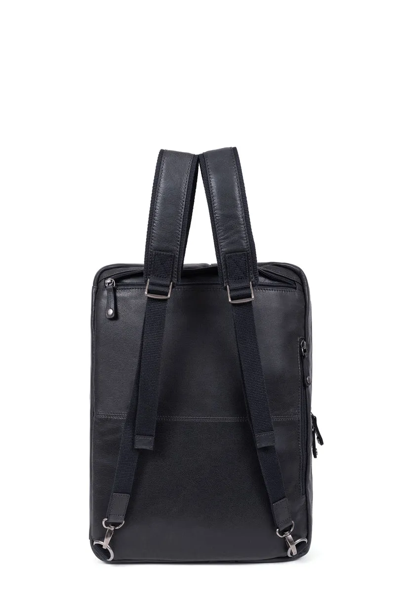 Sac transformable - 15" & A4 - Cuir