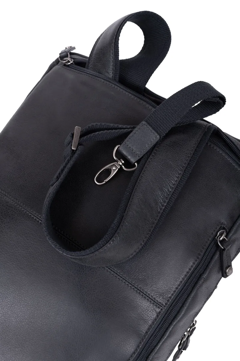 Sac transformable - 15" & A4 - Cuir