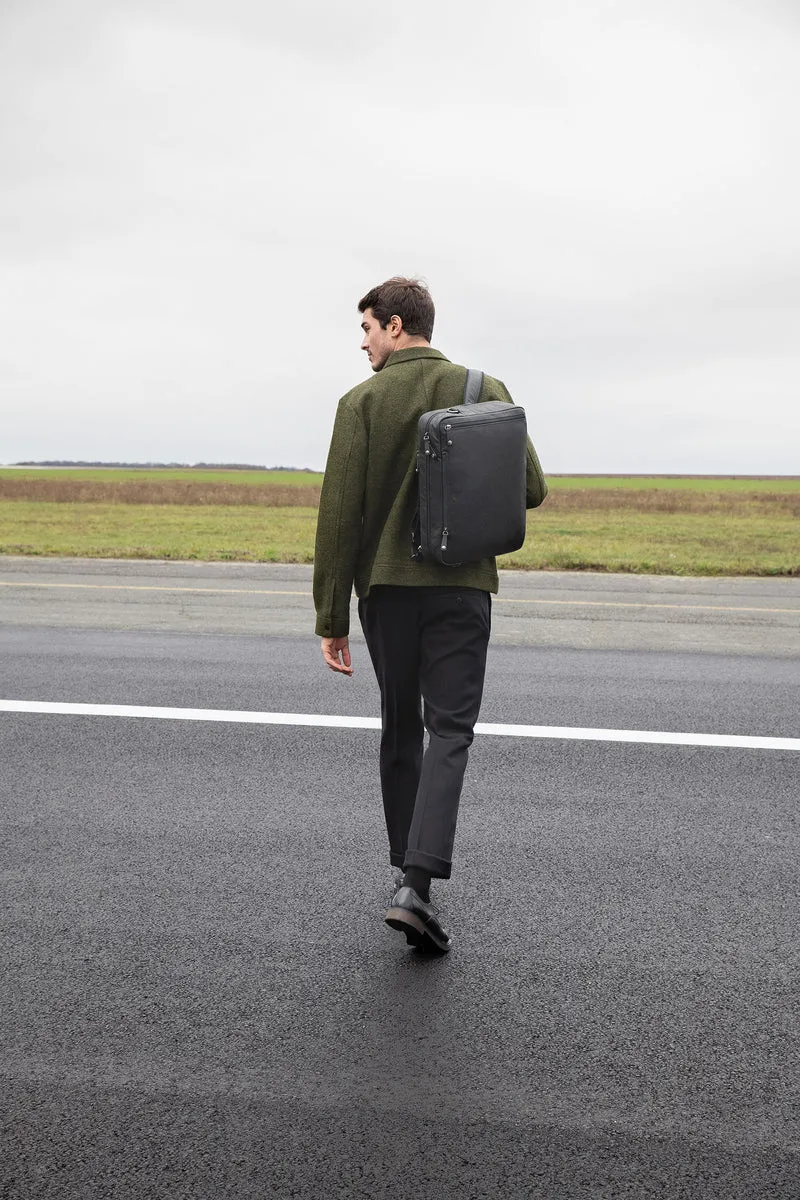 Sac transformable - 15" & A4 - Cuir