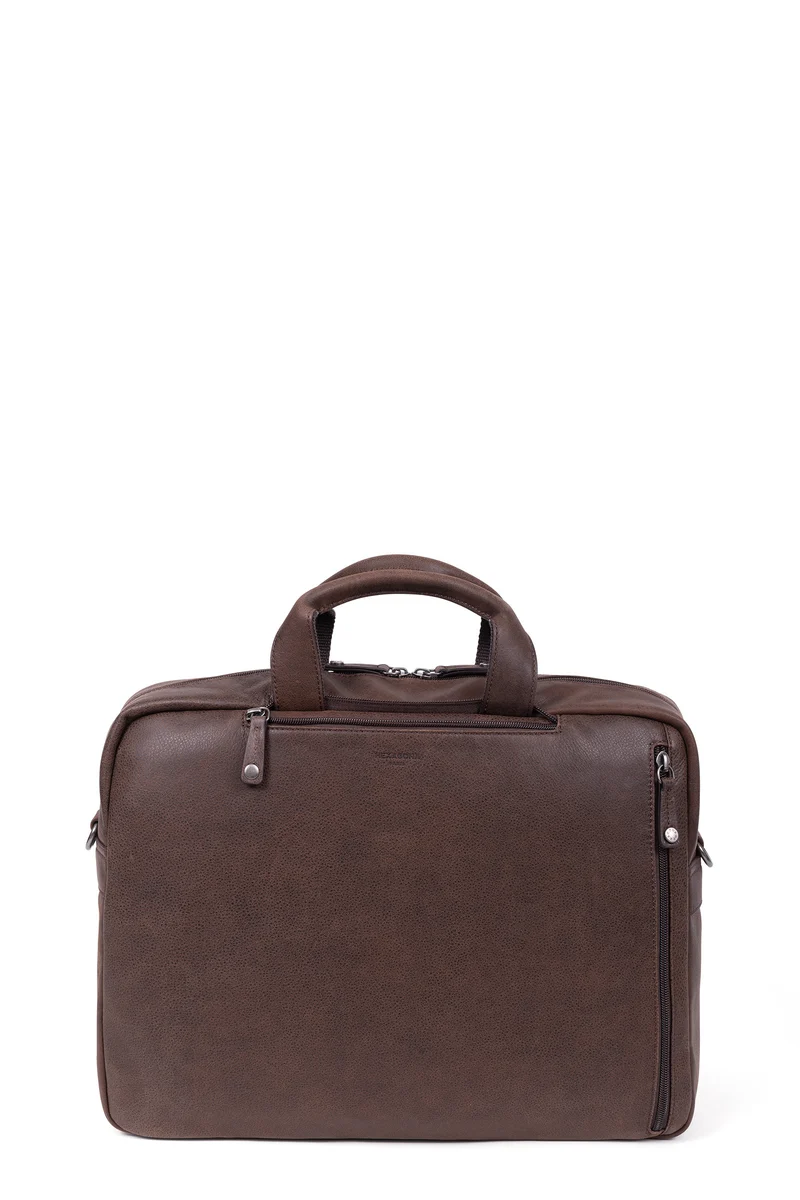 Sac transformable - 15" & A4 - Cuir